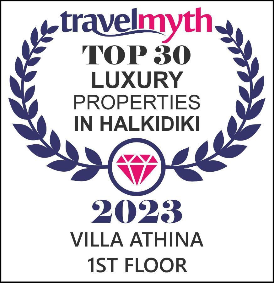 Villa Athina 1St Floor Nea Kallikrateia Exterior foto